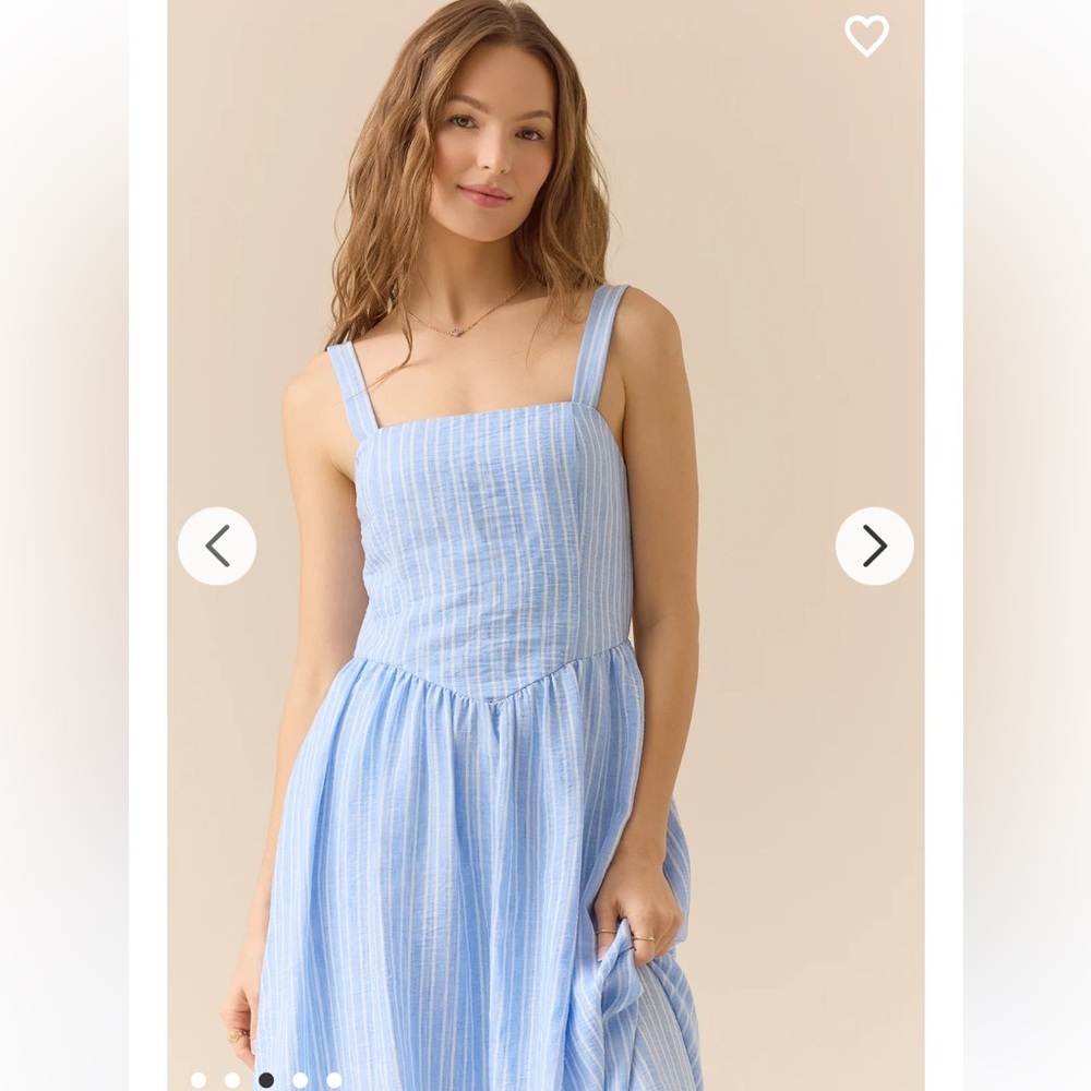New with tags Altar’d State Maggie Stripe Maxi Dress - Picture 2 of 5